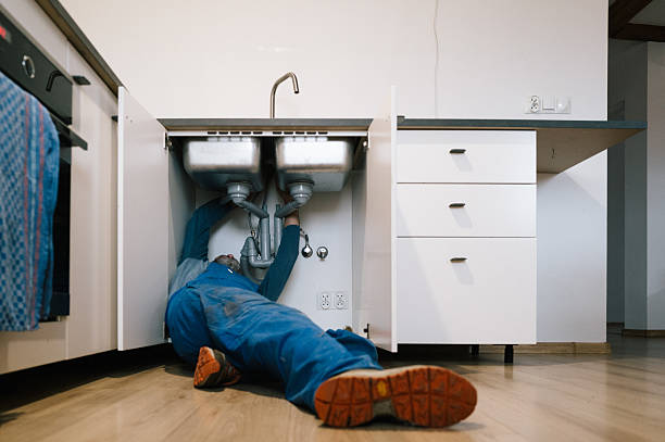 Professional Plumbing technician working in Bent Mountain, VA